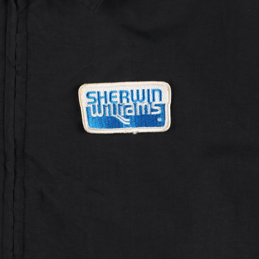 90s-00'S Dickies Sherwin Williams Nylon Jacket, Men's XL Nylon black type Vintage Second Hand
