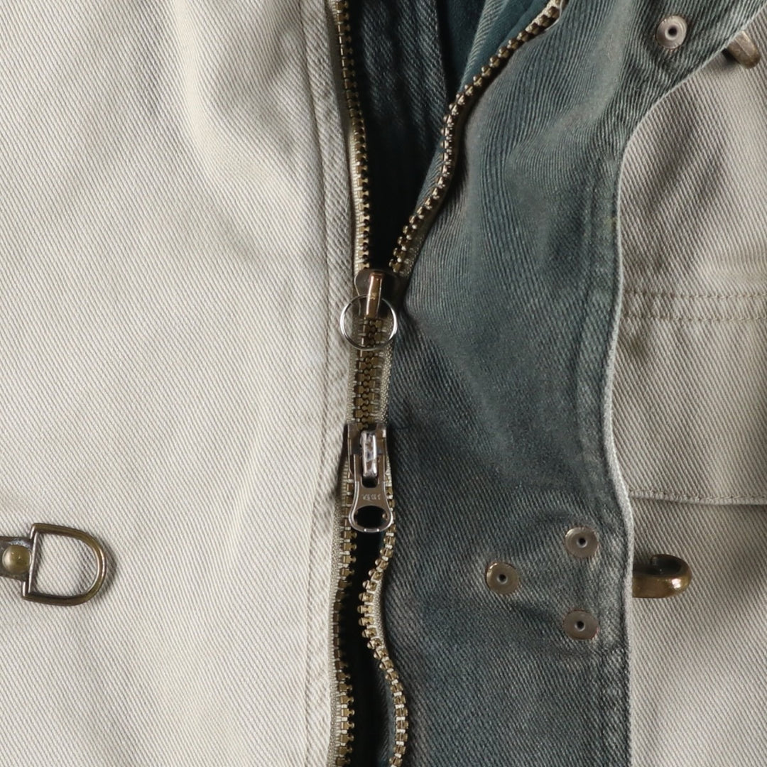90'S Columbia Fireman Jacket with White Tag, Men's XL unclear Beige type Vintage Second Hand