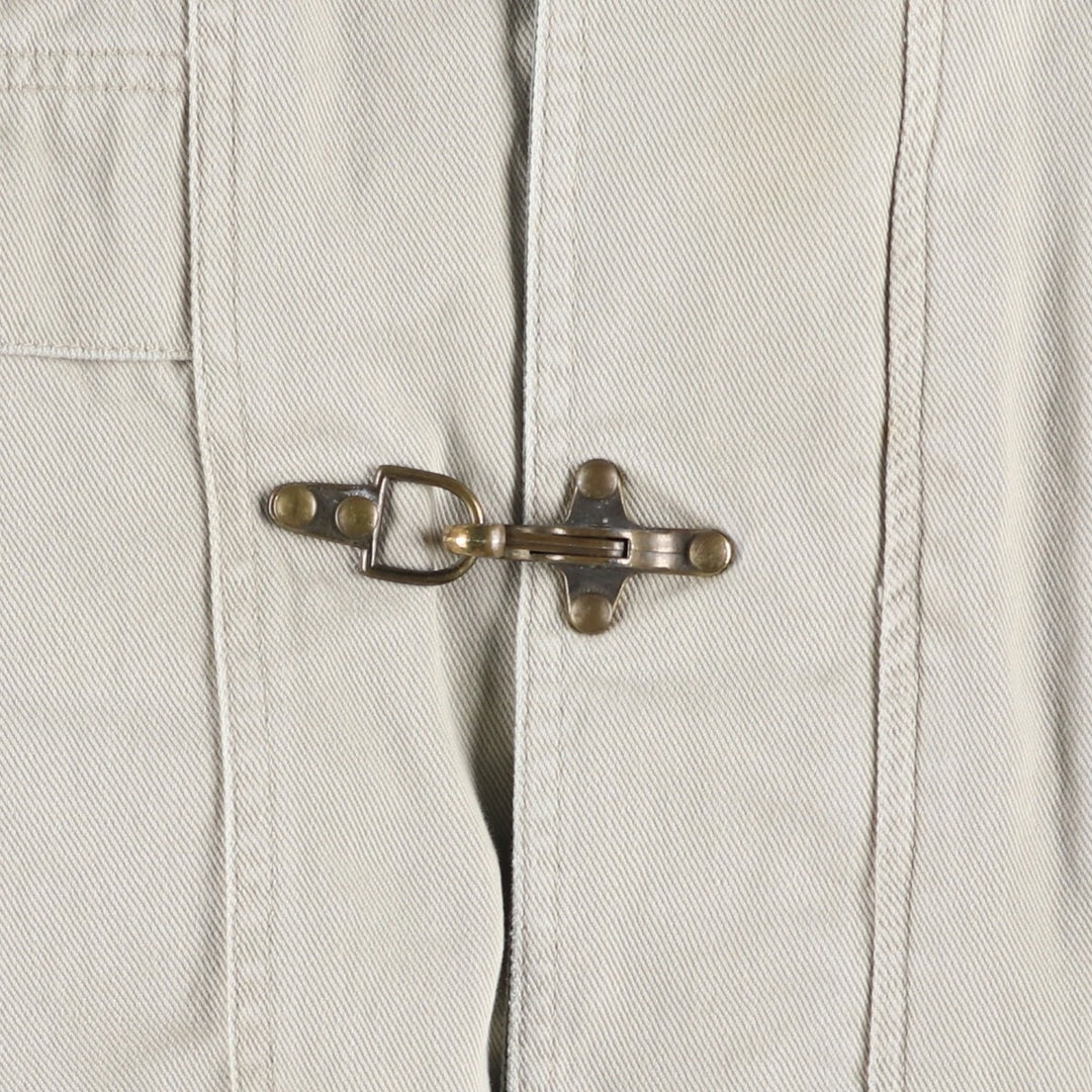 90'S Columbia Fireman Jacket with White Tag, Men's XL unclear Beige type Vintage Second Hand