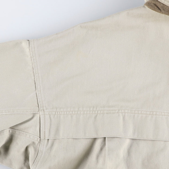 90'S Columbia Fireman Jacket with White Tag, Men's XL unclear Beige type Vintage Second Hand