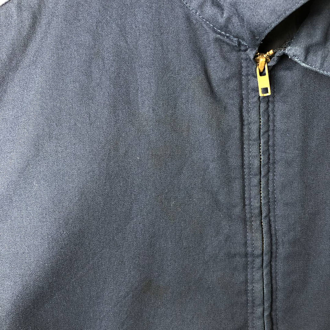 Dickies padded work jacket, men's size L polyester black type Vintage Second Hand