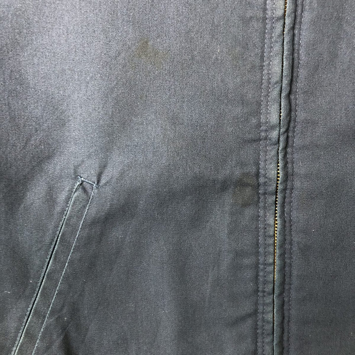 Dickies padded work jacket, men's size L polyester black type Vintage Second Hand