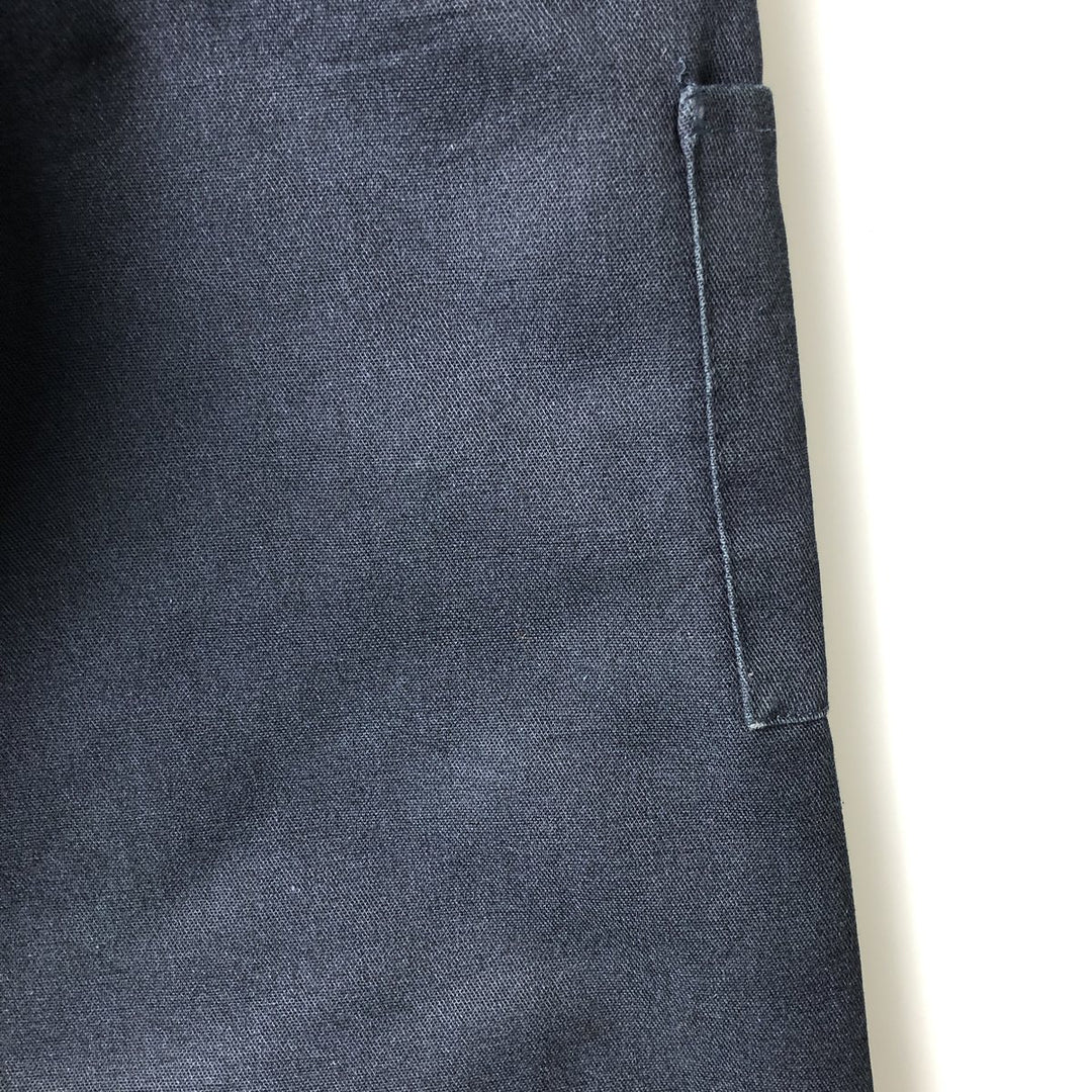 Dickies padded work jacket, men's size L polyester black type Vintage Second Hand