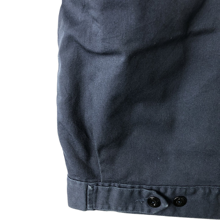 Dickies padded work jacket, men's size L polyester black type Vintage Second Hand