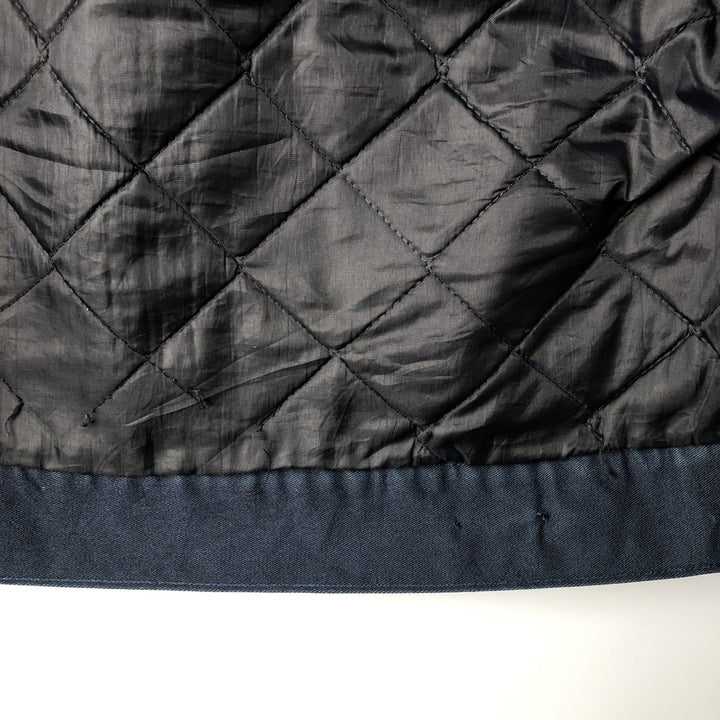 Dickies padded work jacket, men's size L polyester black type Vintage Second Hand