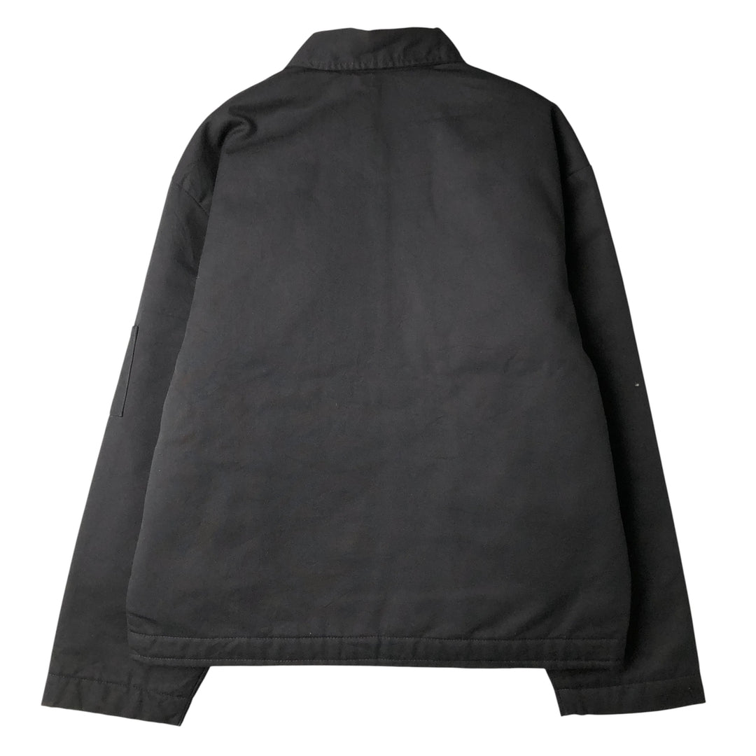 Dickies padded work jacket, men's size L polyester black type Vintage Second Hand
