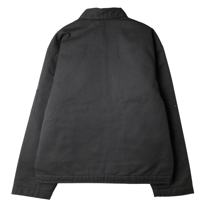 Dickies padded work jacket, men's size L polyester black type Vintage Second Hand