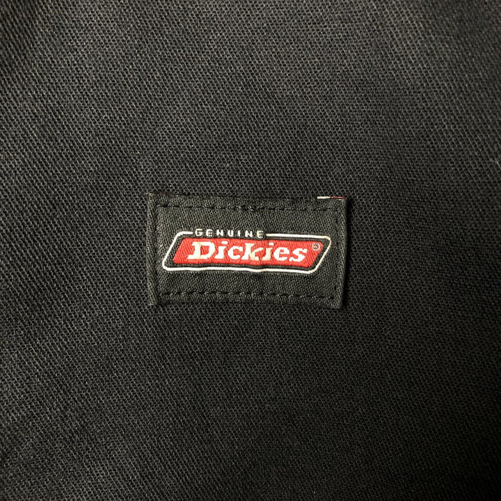 Dickies padded work jacket, men's size L polyester black type Vintage Second Hand