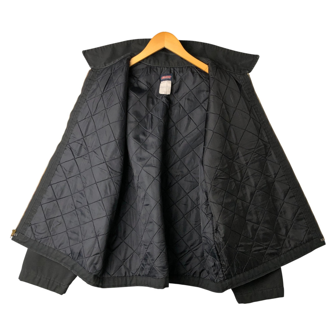 Dickies padded work jacket, men's size XXL unclear black type Vintage Second Hand