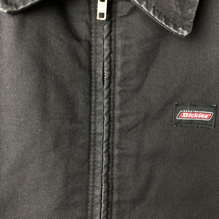 Dickies padded work jacket, men's size XXL unclear black type Vintage Second Hand