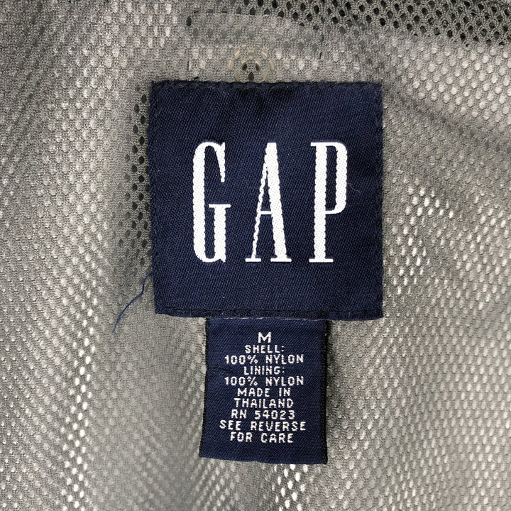 90'S GAP Old Gap Men's Medium Vintage Nylon navy blue type Vintage Second Hand