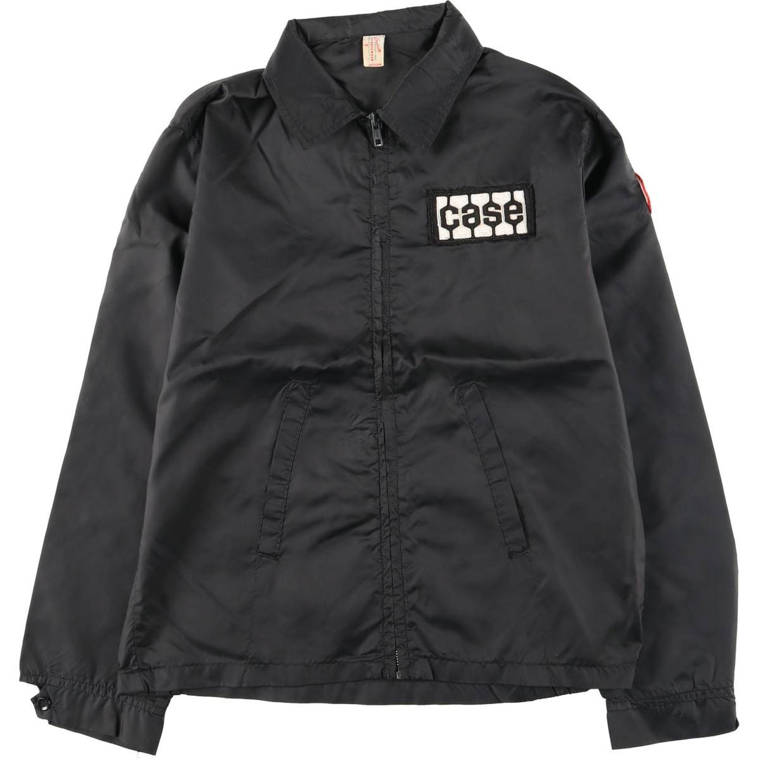 Vintage 1970'S Louisville nylon jacket, size M, men's unclear black type Vintage Second Hand