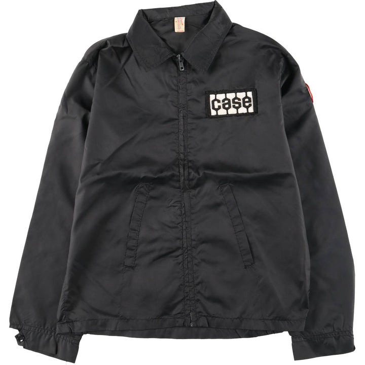 Vintage 1970'S Louisville nylon jacket, size M, men's unclear black type Vintage Second Hand