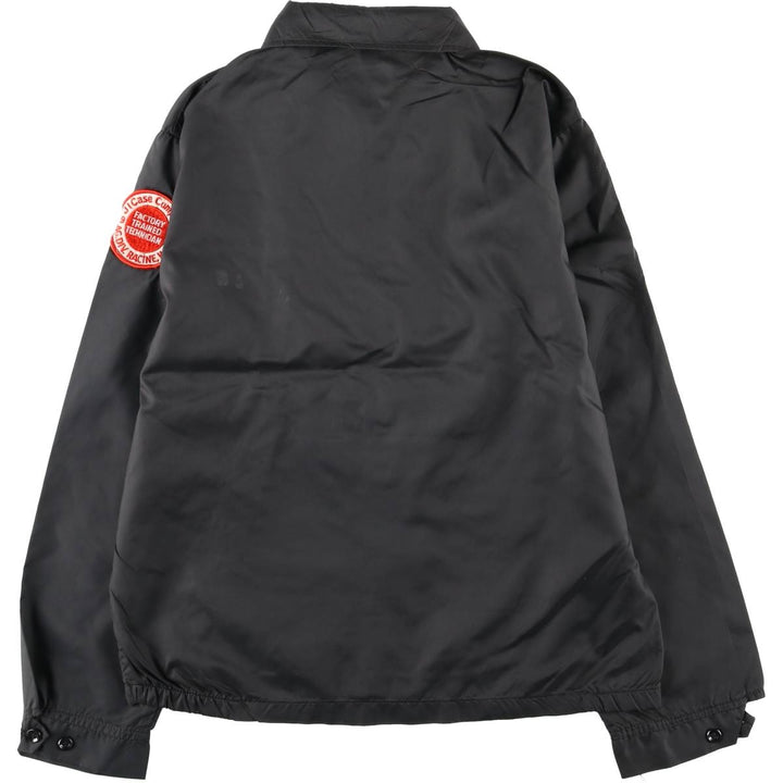 Vintage 1970'S Louisville nylon jacket, size M, men's unclear black type Vintage Second Hand