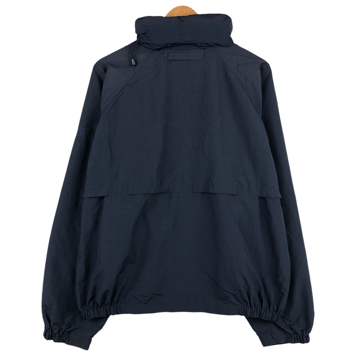 Vintage 1980'S R and R nylon jacket, size L, men's Nylon navy blue type Vintage Second Hand