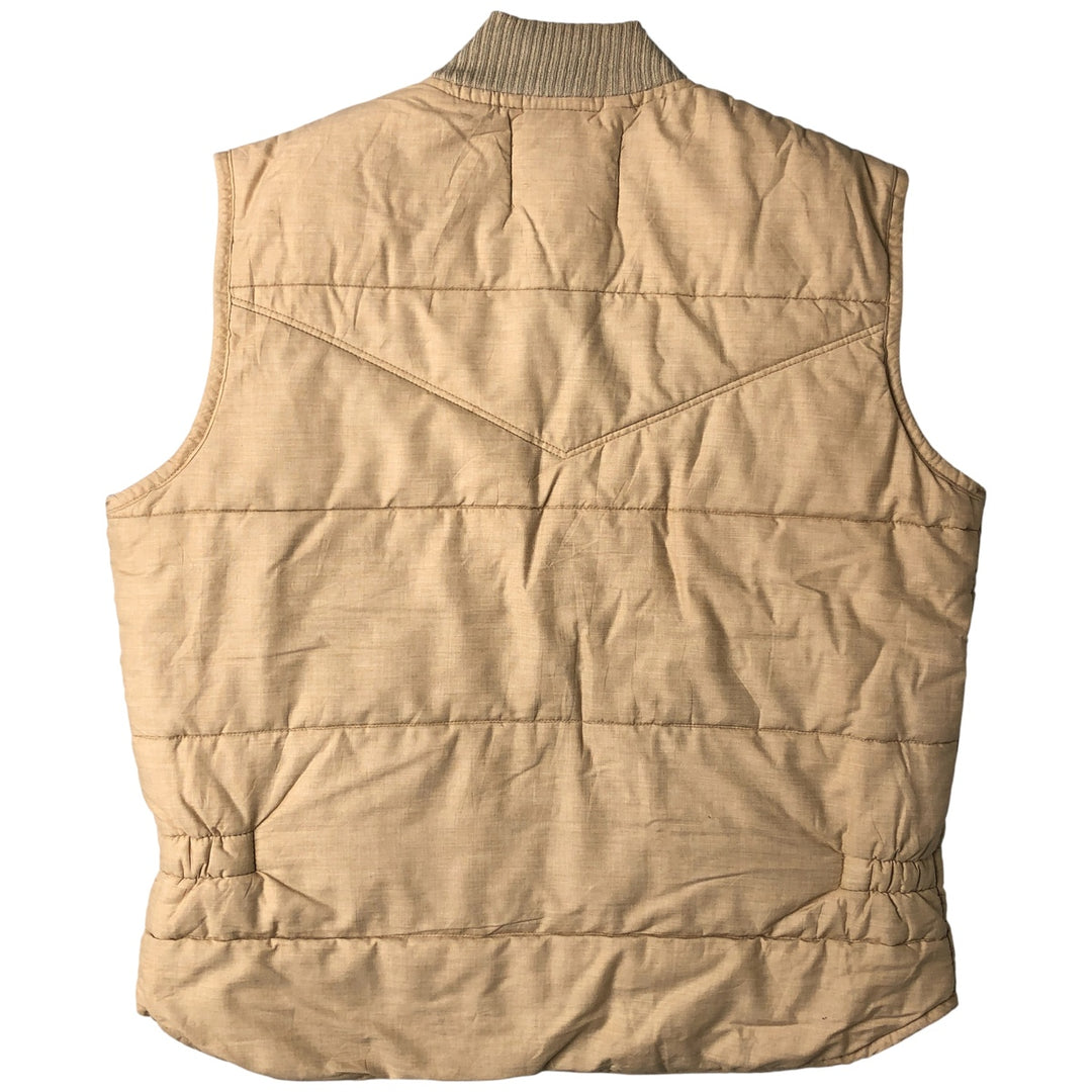 Vintage 70s-80'S Walls Blizzard-Pruf padded vest, size L, men's unclear brown type Vintage Second Hand