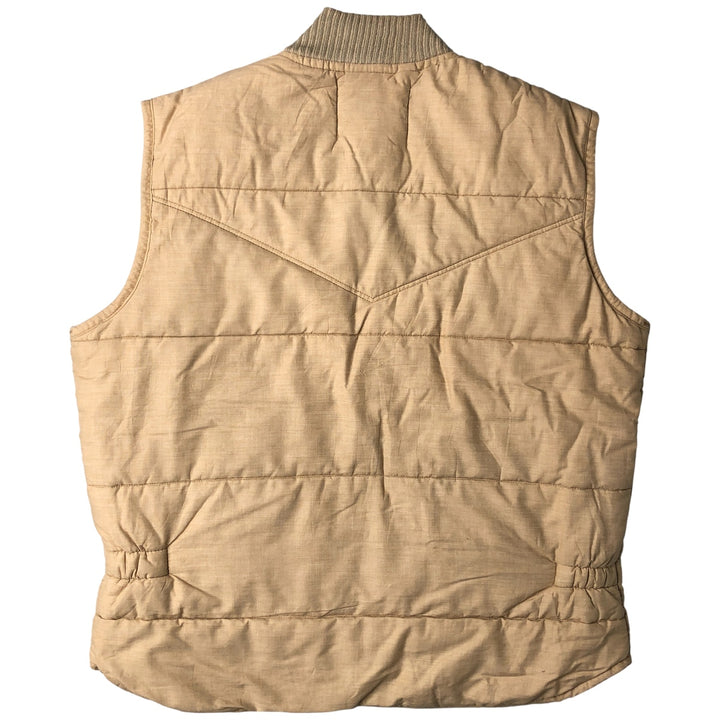 Vintage 70s-80'S Walls Blizzard-Pruf padded vest, size L, men's unclear brown type Vintage Second Hand
