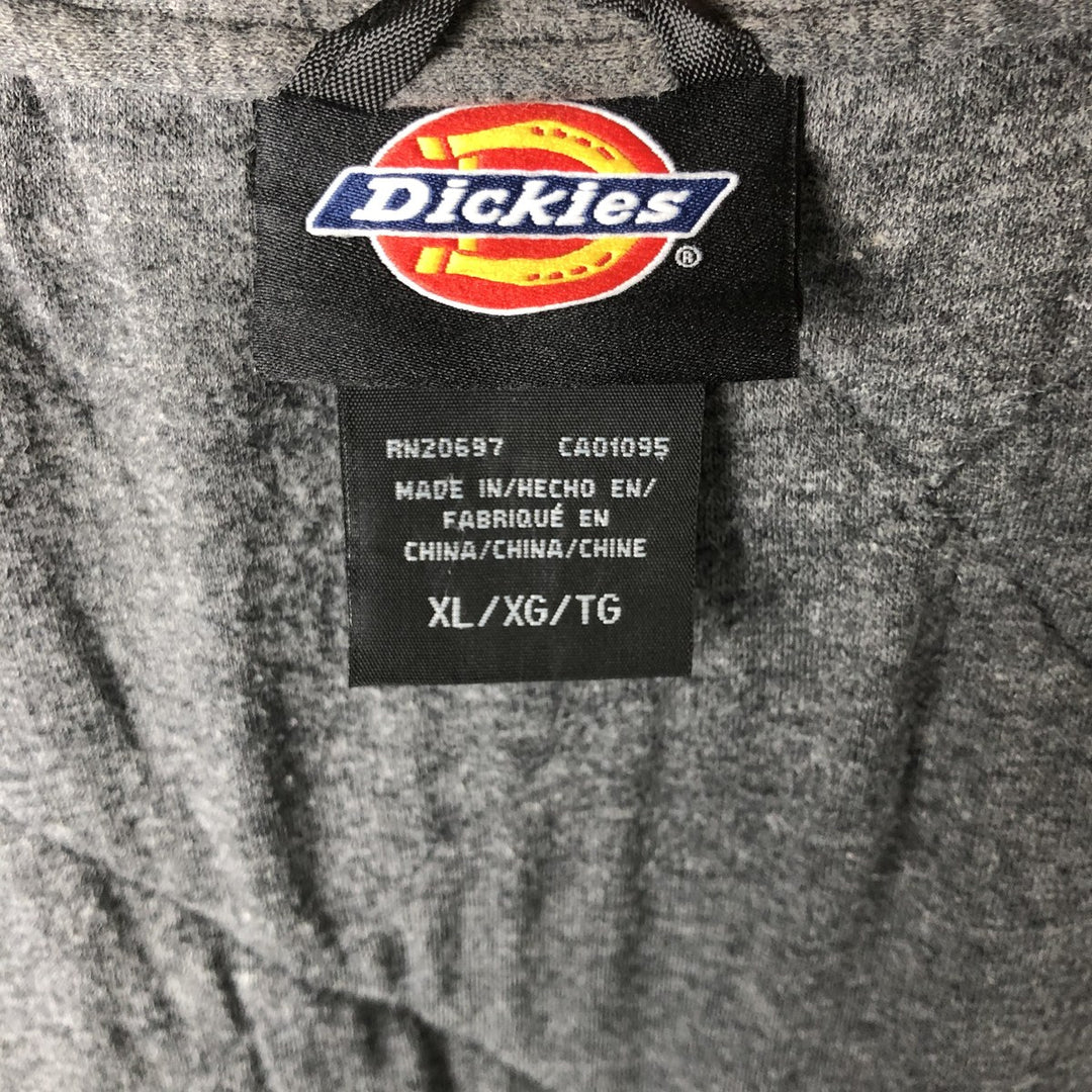 Dickies Quilted Vest, Men's Size XL Nylon black type Vintage Second Hand