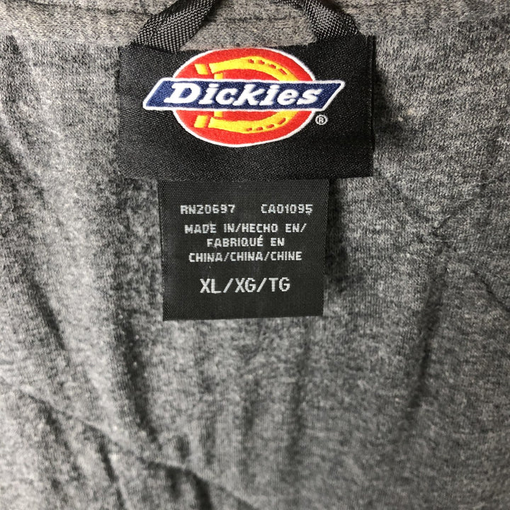 Dickies Quilted Vest, Men's Size XL Nylon black type Vintage Second Hand