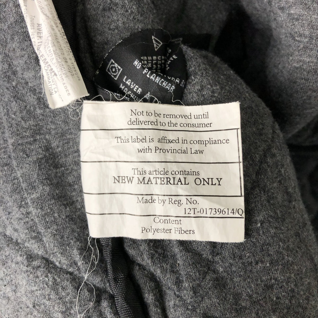 Dickies Quilted Vest, Men's Size XL Nylon black type Vintage Second Hand