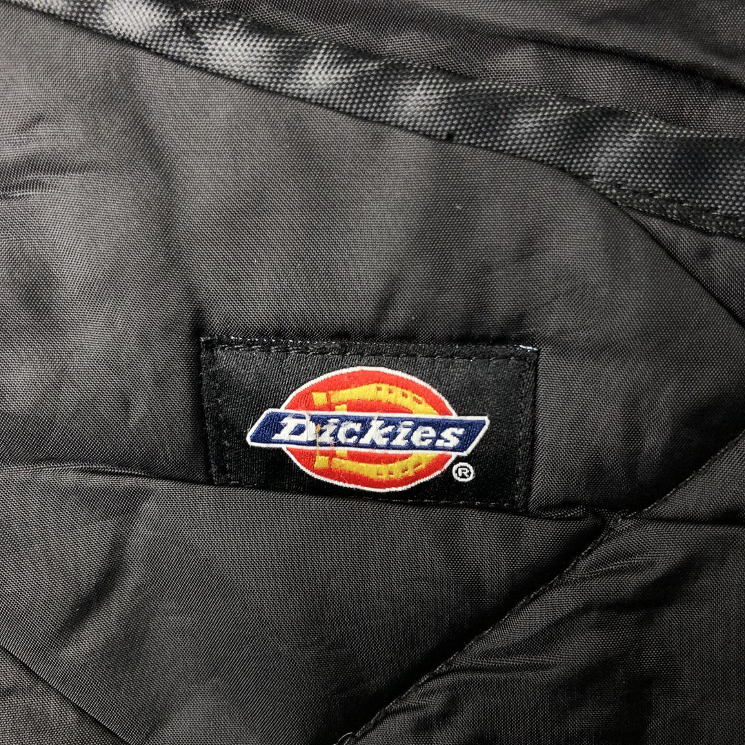 Dickies Quilted Vest, Men's Size XL Nylon black type Vintage Second Hand
