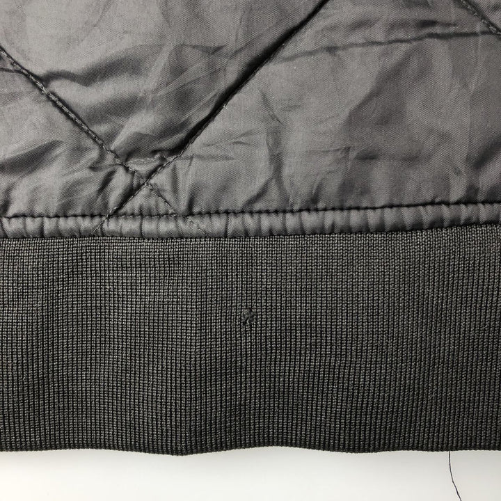 Dickies Quilted Vest, Men's Size XL Nylon black type Vintage Second Hand