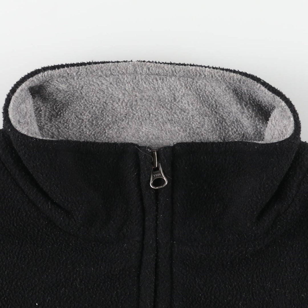 Ralph Lauren Polo Jeans Company Half-Zip Fleece Pullover, Men's XL polyester black type Vintage Second Hand