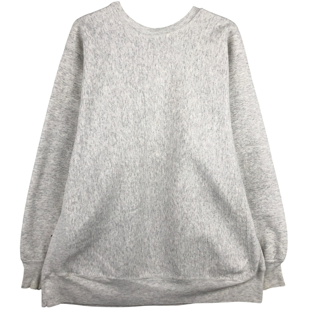 College House College Sweatshirt, Men's Size XL cotton gray type Vintage Second Hand