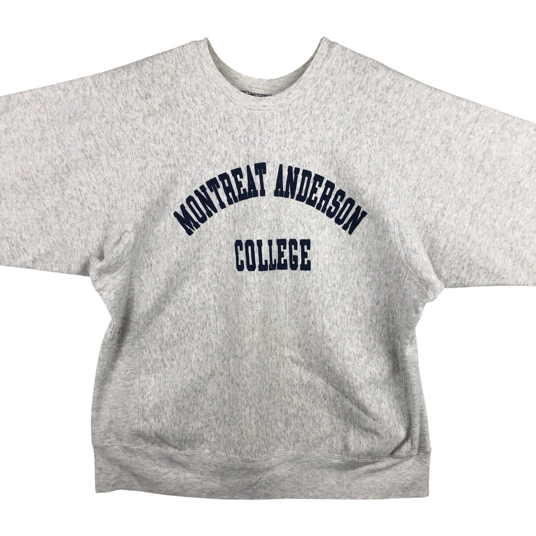 College House College Sweatshirt, Men's Size XL cotton gray type Vintage Second Hand