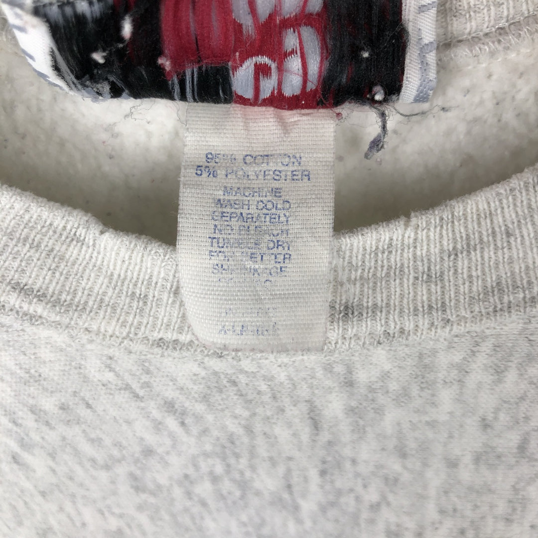 College House College Sweatshirt, Men's Size XL cotton gray type Vintage Second Hand
