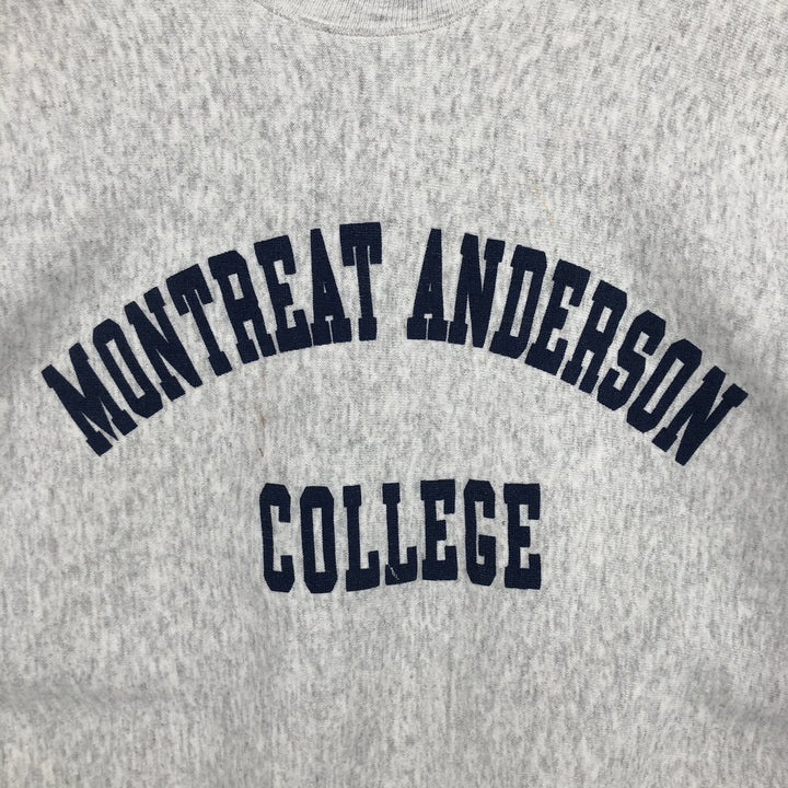 College House College Sweatshirt, Men's Size XL cotton gray type Vintage Second Hand