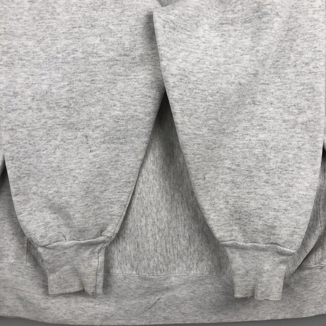 College House College Sweatshirt, Men's Size XL cotton gray type Vintage Second Hand
