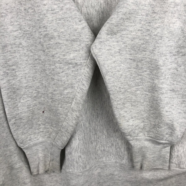 College House College Sweatshirt, Men's Size XL cotton gray type Vintage Second Hand