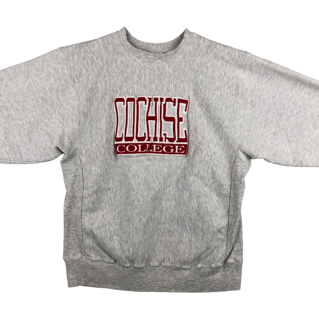Vintage 90'S CS college sweatshirt, made in the USA, men's size XL unclear gray type Vintage Second Hand