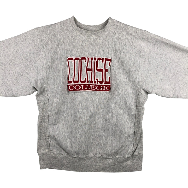 Vintage 90'S CS college sweatshirt, made in the USA, men's size XL unclear gray type Vintage Second Hand