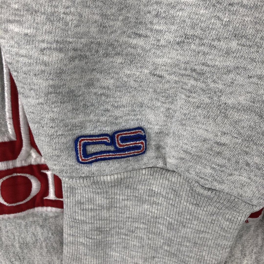 Vintage 90'S CS college sweatshirt, made in the USA, men's size XL unclear gray type Vintage Second Hand