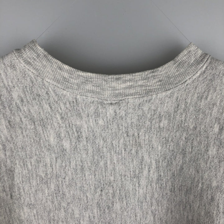 Vintage 90'S CS college sweatshirt, made in the USA, men's size XL unclear gray type Vintage Second Hand