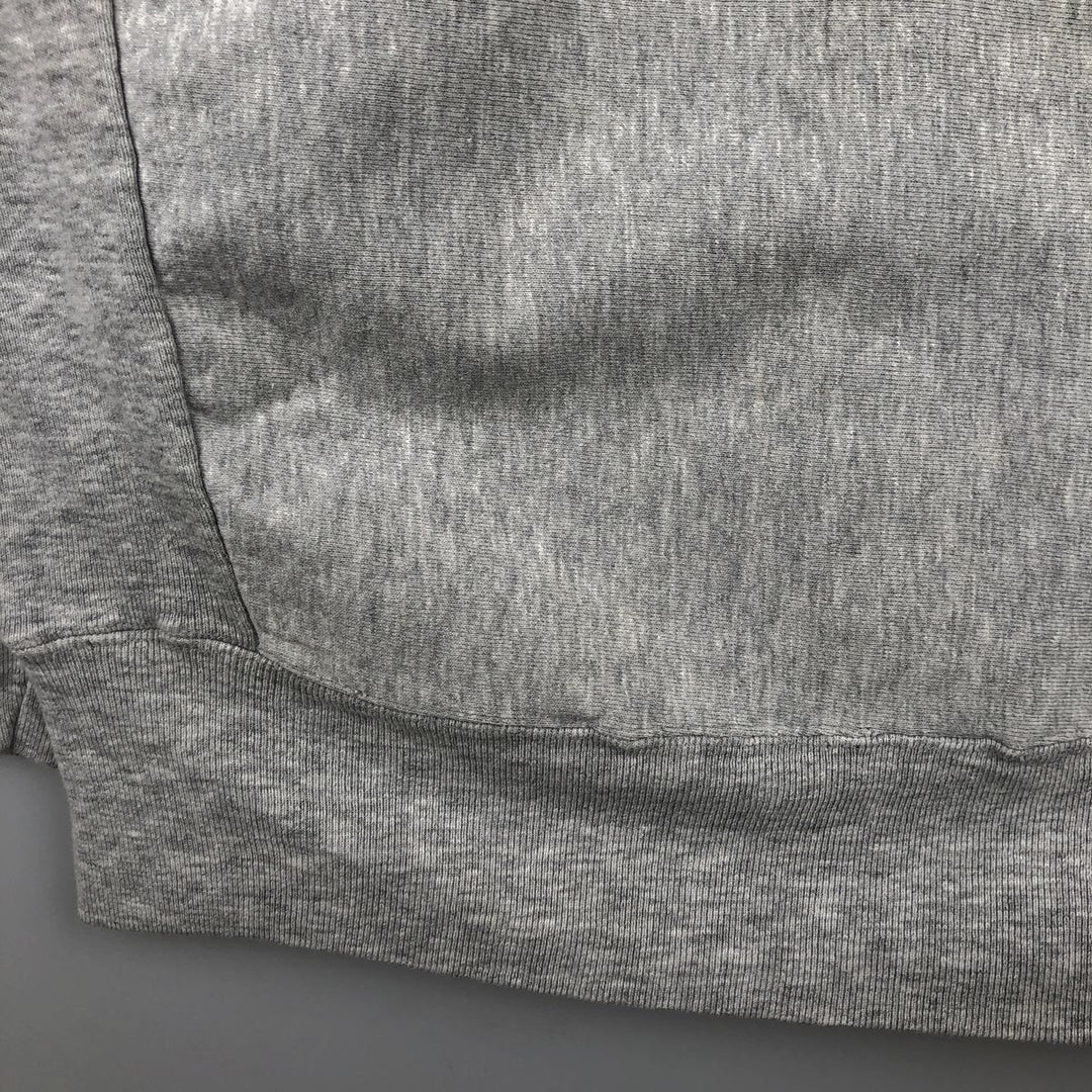 College sweatshirt, made in the USA, men's size XL cotton gray type Vintage Second Hand