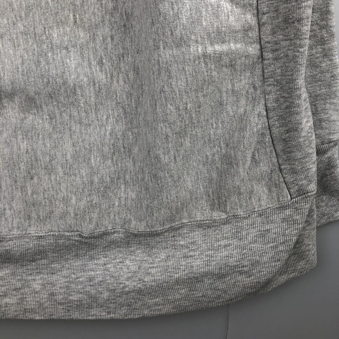 College sweatshirt, made in the USA, men's size XL cotton gray type Vintage Second Hand