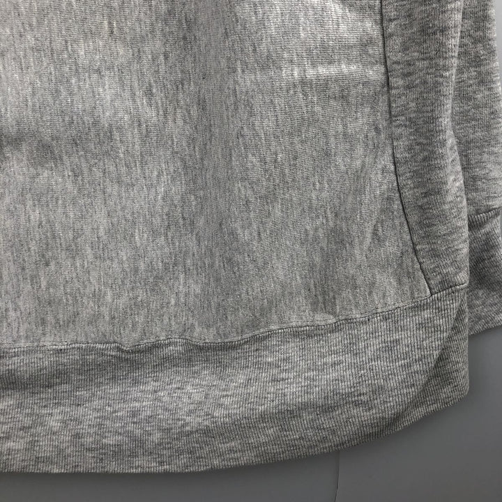 College sweatshirt, made in the USA, men's size XL cotton gray type Vintage Second Hand