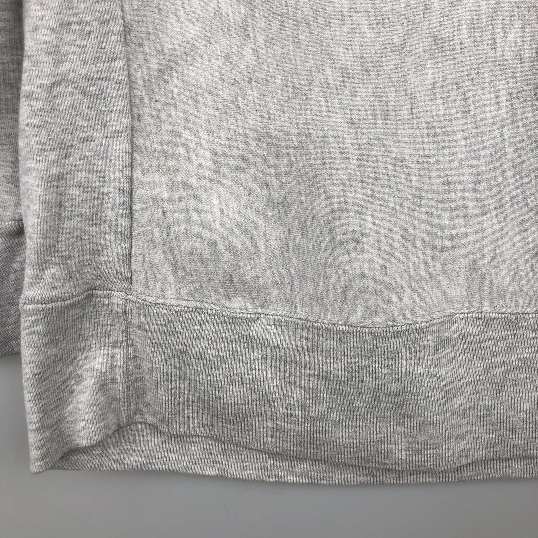 College sweatshirt, made in the USA, men's size XL cotton gray type Vintage Second Hand