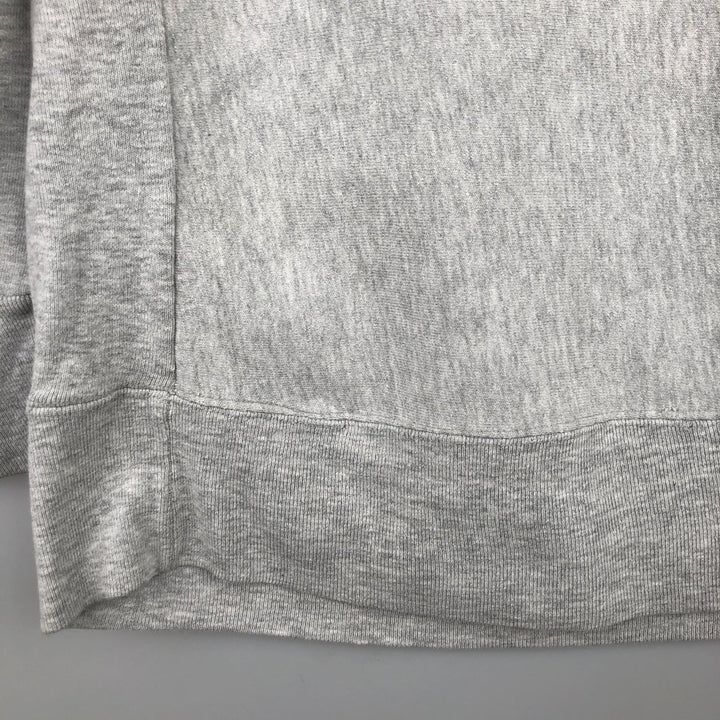 College sweatshirt, made in the USA, men's size XL cotton gray type Vintage Second Hand