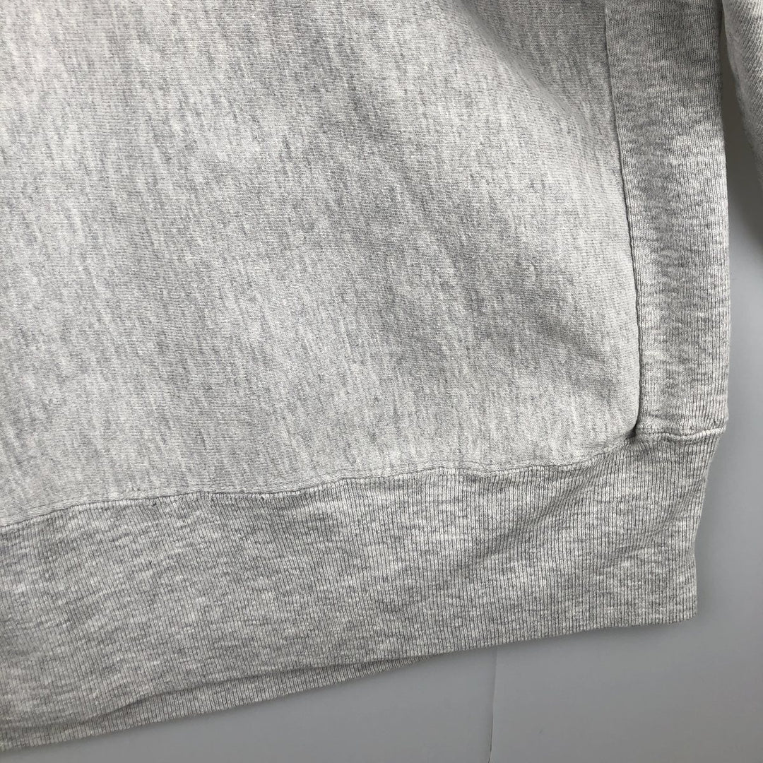 College sweatshirt, made in the USA, men's size XL cotton gray type Vintage Second Hand