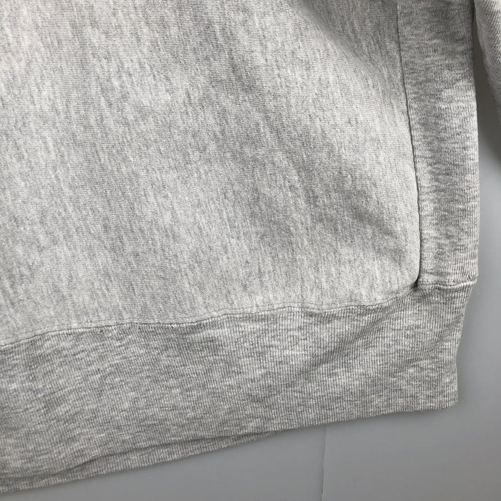 College sweatshirt, made in the USA, men's size XL cotton gray type Vintage Second Hand