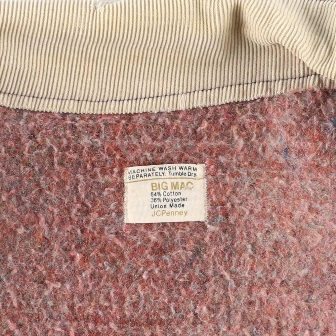 70'S JCPenney BIG MAC denim coveralls, men's XL size, vintage cotton blue type Vintage Second Hand