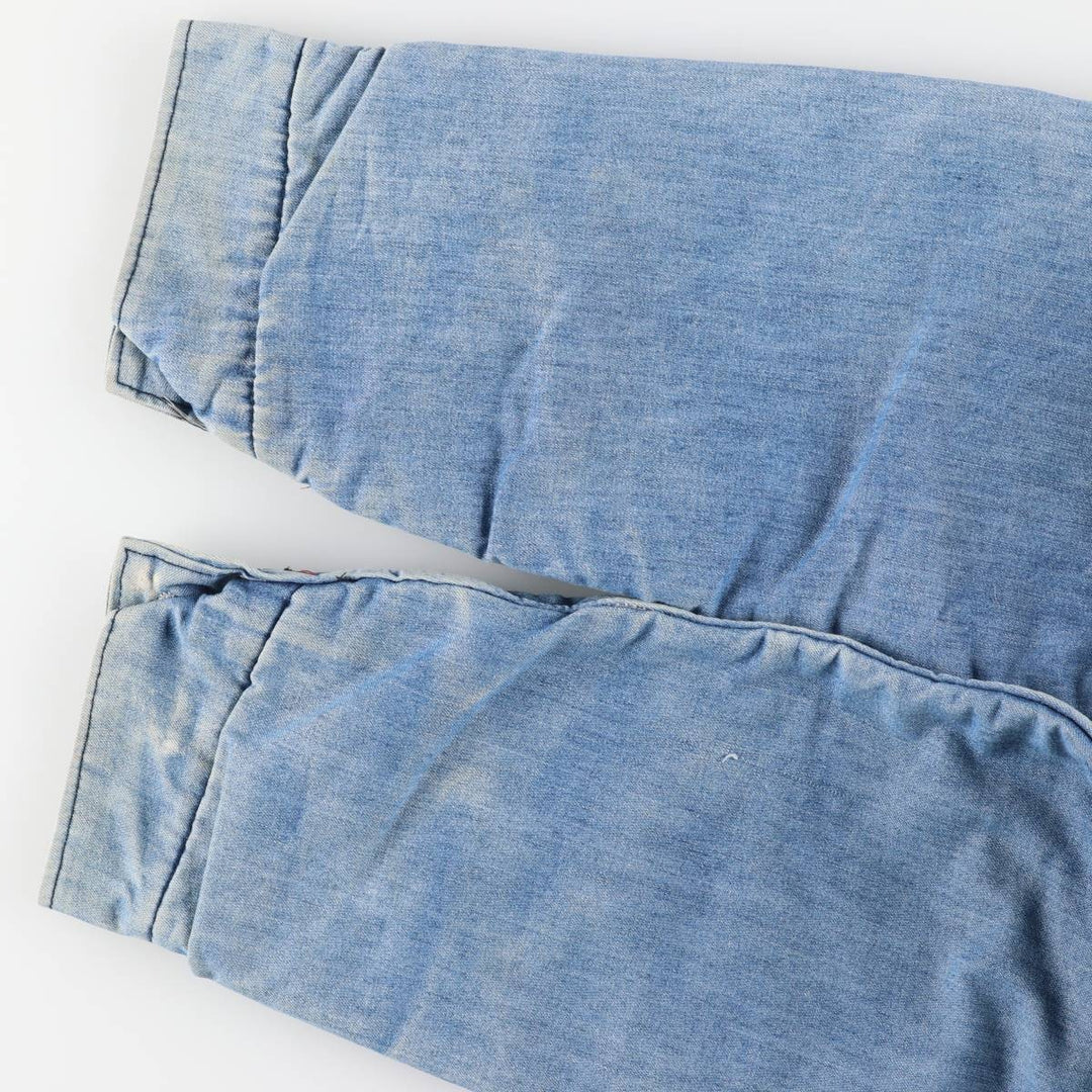 70'S JCPenney BIG MAC denim coveralls, men's XL size, vintage cotton blue type Vintage Second Hand