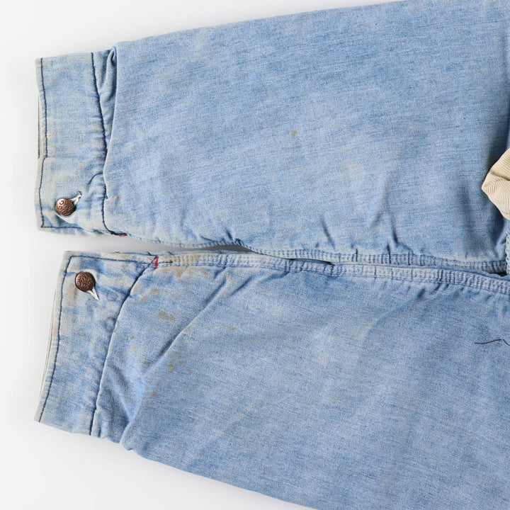 70'S JCPenney BIG MAC denim coveralls, men's XL size, vintage cotton blue type Vintage Second Hand