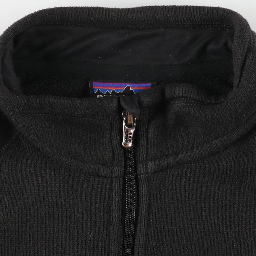 Patagonia Better Sweater Jacket 25526FA14 Fleece Jacket, Men's Size L polyester black type Vintage Second Hand