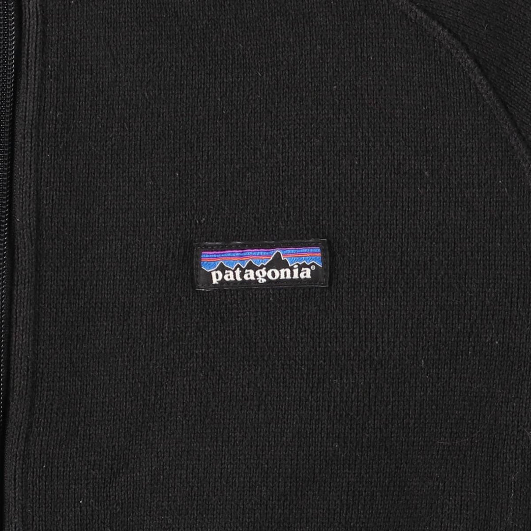 Patagonia Better Sweater Jacket 25526FA14 Fleece Jacket, Men's Size L polyester black type Vintage Second Hand