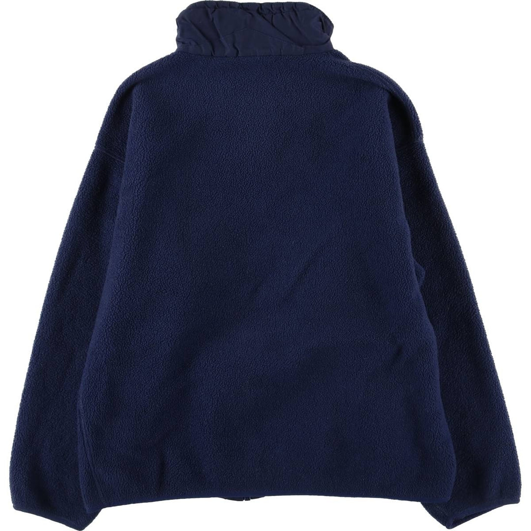 Patagonia Synchilla Fleece Jacket, Made in USA, Men's Size L polyester blue type Vintage Second Hand